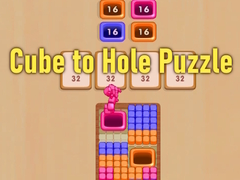 Spil Cube to Hole Puzzle