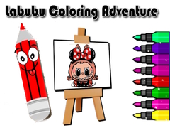 Spil Labubu Coloring Adventure