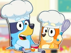 Spil Jigsaw Puzzle: Bluey & Bingo Fancy Cooking