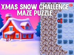 Spil Xmas Snow Challenge Maze Puzzle