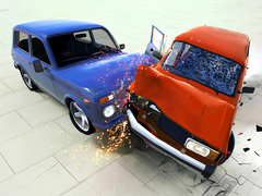 Spil Beam Drive Car Crash Test Simulator