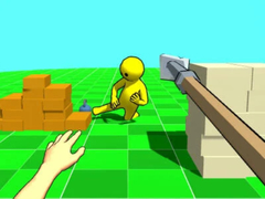 Spil Spear vs Ragdolls: Playground!