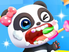 Spil Jigsaw Puzzle: Baby Panda Teeth Health