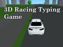 Spil 3D Racing Typing Game