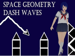 Spil Space Geometry Dash Waves