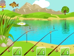 Spil Fishing With Three Rods