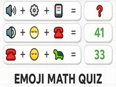 Spil Emoji Math Quiz