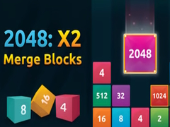 Spil 2048:X2 Merge Blocks