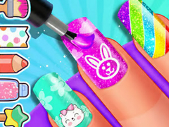 Spil Coloring Book: Girls Nail Art Design