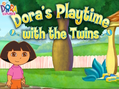 Spil Dora the Explorer Dora's Playtime with the Twins