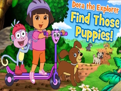 Spil Dora the Explorer Find Those Puppies
