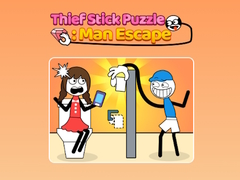Spil Thief Stick Puzzle: Man Escape