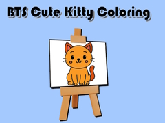 Spil BTS Cute Kitty Coloring