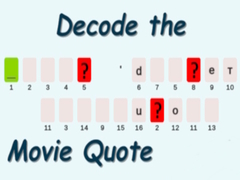 Spil Decode the Movie Quote
