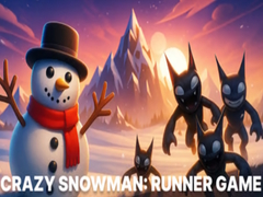 Spil Crazy Snowman: Runner Game