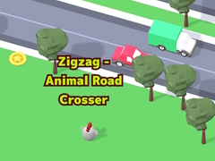Spil ZigZag - Animal Road Crosser