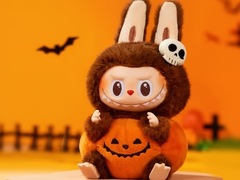 Spil Jigsaw Puzzle: Labubu Happy Halloween Party