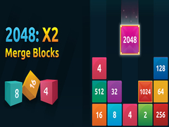 Spil 2048 X2 Merge Blocks