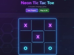 Spil Neon Tic-Tac-Toe