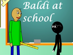 Spil Baldi at school