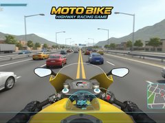 Spil Moto Bike Highway Racing Game