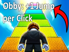 Spil Obby: +1 Jump per Click