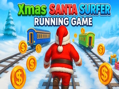Spil Xmas Santa Surfer Running Game