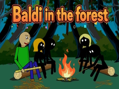 Spil Baldi in the forest