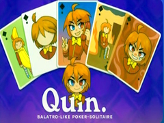 Spil Quin. Balatro-like poker-solitaire