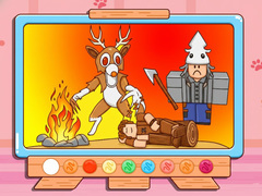 Spil Coloring Book: 99 Nights In The Forest