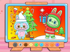 Spil Coloring Book: Christmas Labubu
