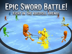 Spil Epic Sword Battle! Fight in the Ragdoll Arena!