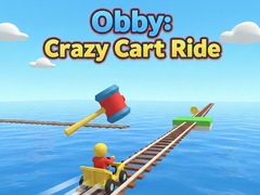 Spil Obby: Crazy Cart Ride