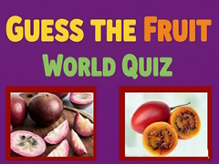 Spil Guess The Fruit World Quiz