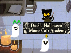 Spil Doodle Halloween Momo Cat: Academy