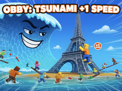 Spil Obby: Tsunami +1 speed