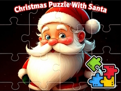 Spil Christmas Puzzle With Santa