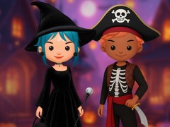 Spil Toca Teens Halloween Party