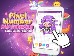 Spil Pixel Number  DIY Coloring