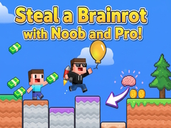 Spil Steal a Brainrot with Noob and Pro!