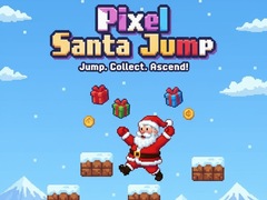 Spil Pixel Santa Jump