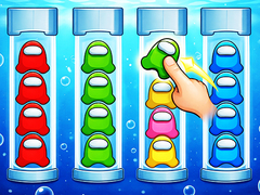 Spil Color Sort: Impostor Edition