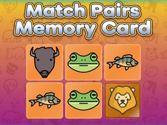 Spil Match Pairs Memory Card