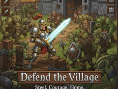 Spil Defend the village