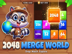 Spil 2048 Merge World
