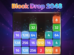 Spil Block Drop 2048