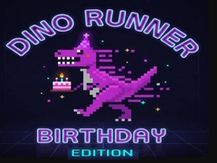 Spil Dino Runner Birthday Edition