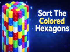 Spil Sort The Colored Hexagons