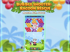 Spil Bubble Shooter Raccoon Rescue