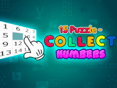 Spil 15 Puzzle - Collect numbers